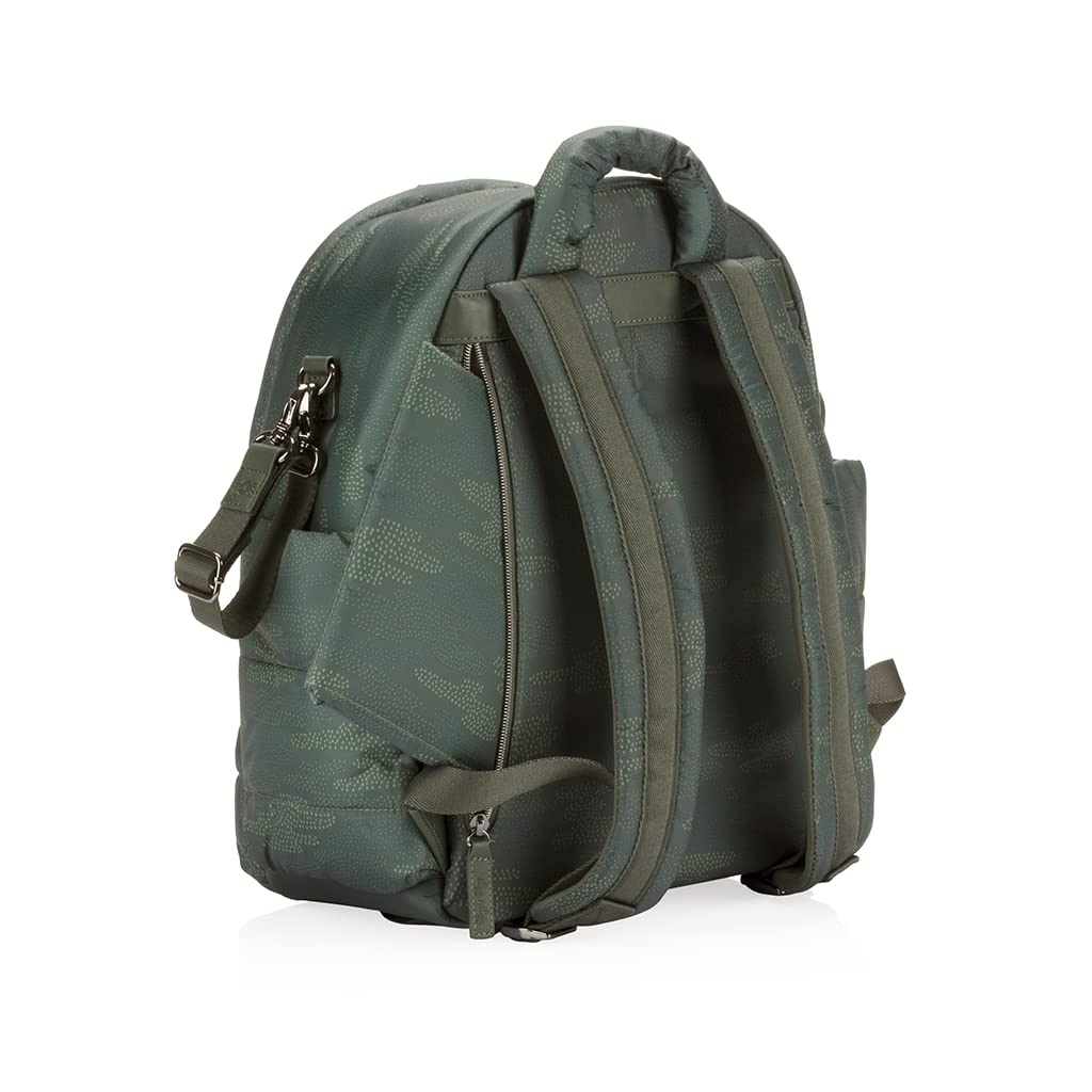image:imageItzy Ritzy Dream Diaper Bag Backpack Compact Baby Backpack Diaper Bag with 14 Pockets Changing Pad Stroller Straps Laptop Pocket amp Comfortable Straps Cloud Camo
