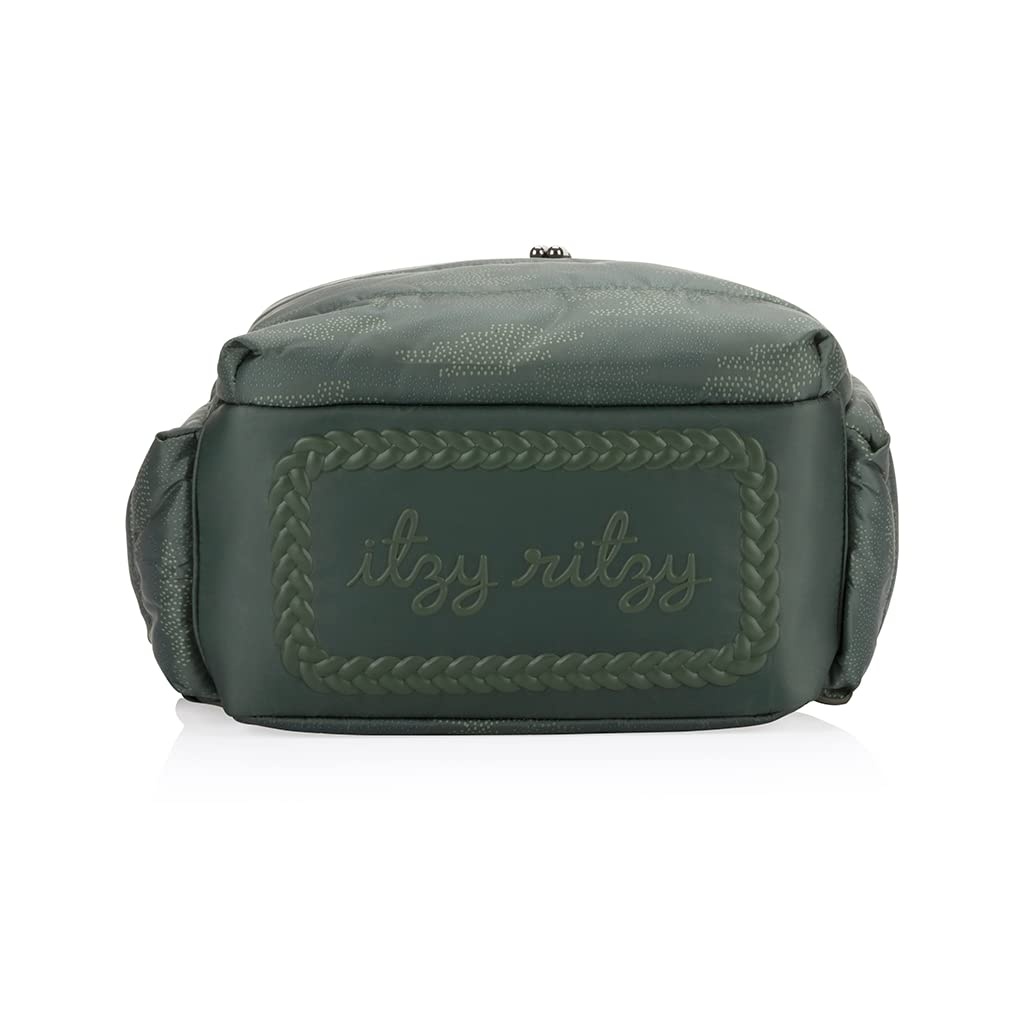 image:imageItzy Ritzy Dream Diaper Bag Backpack Compact Baby Backpack Diaper Bag with 14 Pockets Changing Pad Stroller Straps Laptop Pocket amp Comfortable Straps Cloud Camo