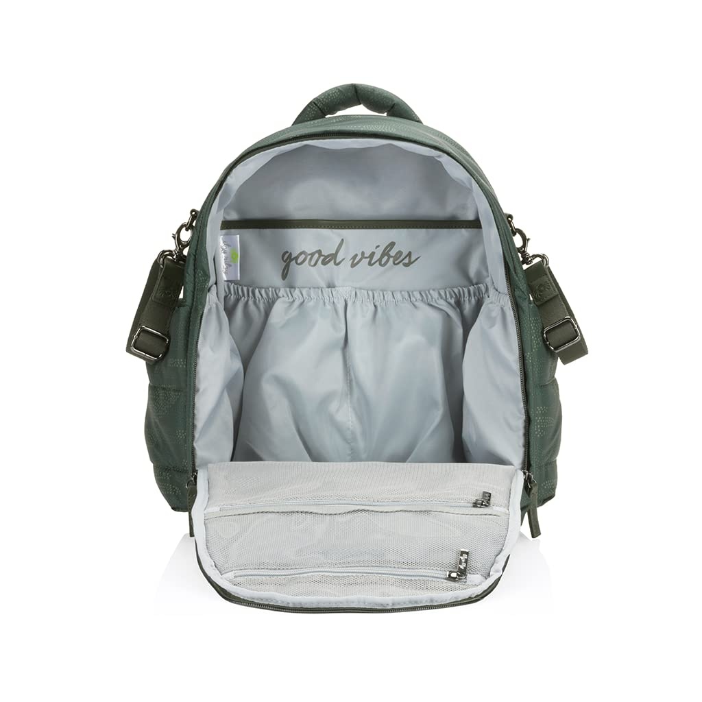 image:imageItzy Ritzy Dream Diaper Bag Backpack Compact Baby Backpack Diaper Bag with 14 Pockets Changing Pad Stroller Straps Laptop Pocket amp Comfortable Straps Cloud Camo