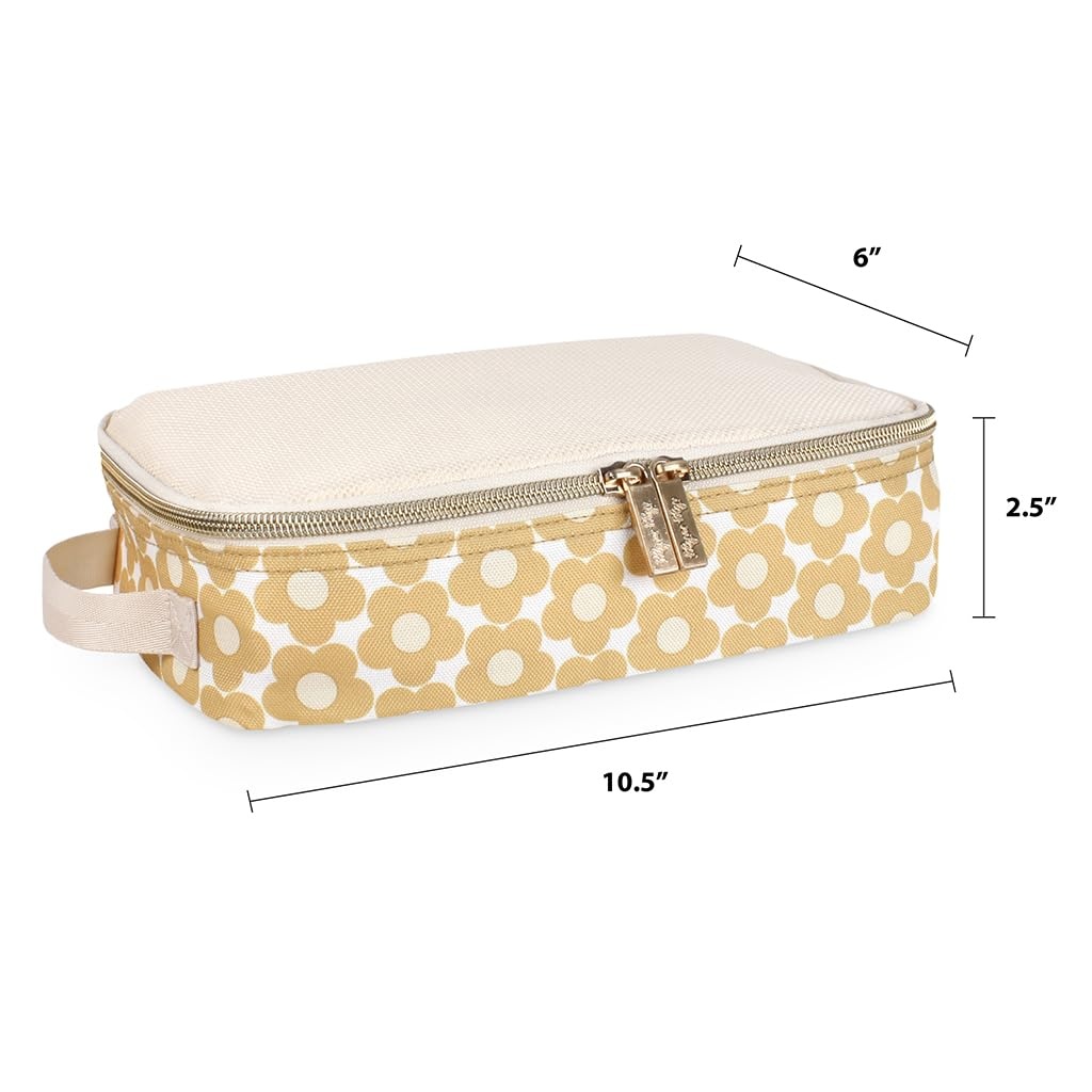 image:imageItzy Ritzy Packing Cubes for Travel Set of 3 Packing Cubes or Travel Organizers Each Cube Features a Mesh Top Double Zippers and a Fabric Handle Black with Black HardwareMilk Honey