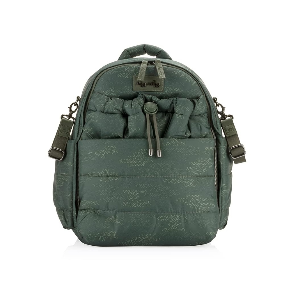 image:imageItzy Ritzy Dream Diaper Bag Backpack Compact Baby Backpack Diaper Bag with 14 Pockets Changing Pad Stroller Straps Laptop Pocket amp Comfortable Straps Cloud Camo