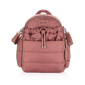 image:imageItzy Ritzy Dream Diaper Bag Backpack  Compact Baby Backpack Diaper Bag with 14 Pockets Changing Pad Stroller Straps Laptop Pocket amp Comfortable Straps Canyon Rose