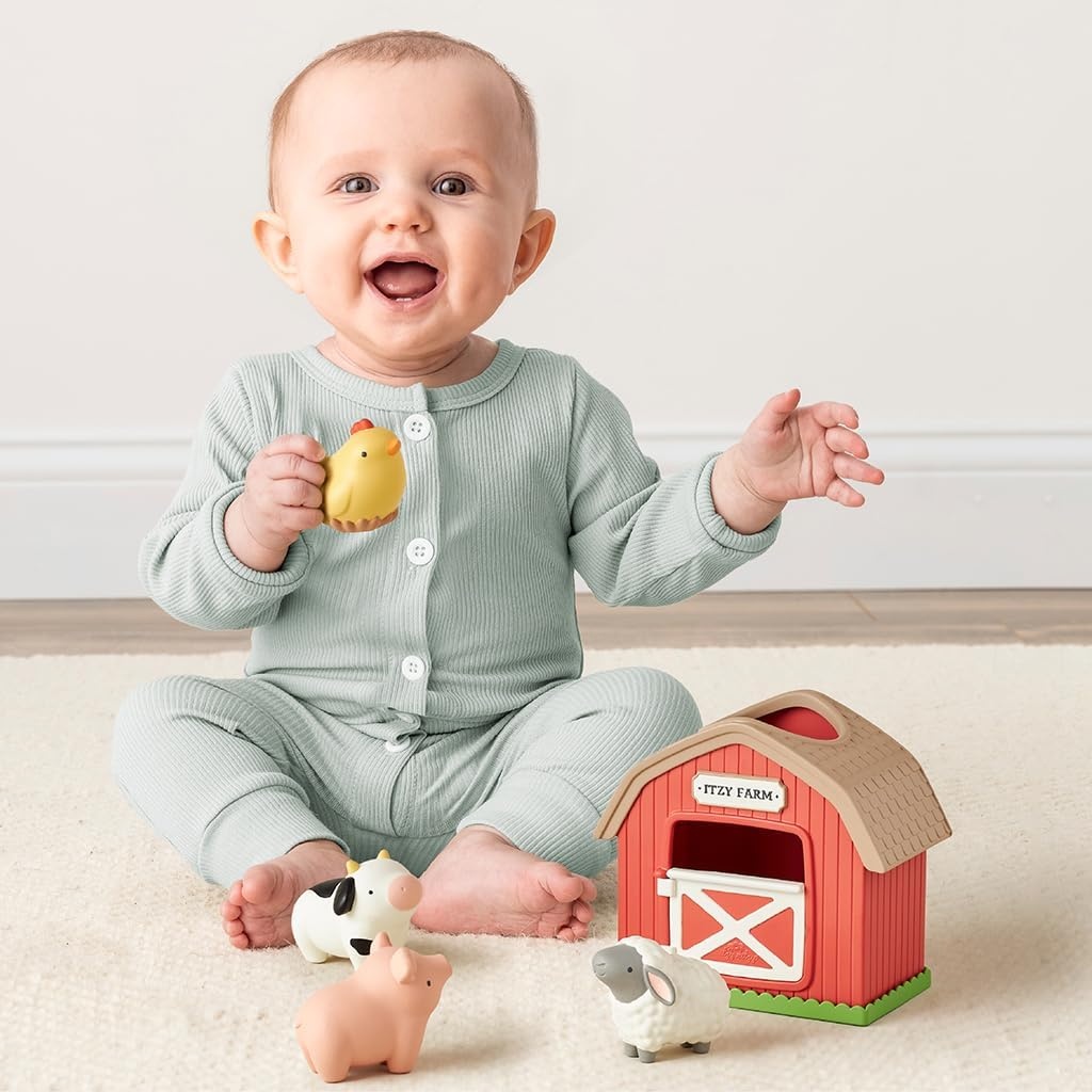 image:imageItzy Ritzy Put amp Take Activity Toy Spill amp Fill Includes 4 Squeezable Pieces for Infants amp Toddlers Great for Sorting Imaginative Play amp Sensory Engagement BakeryFarm
