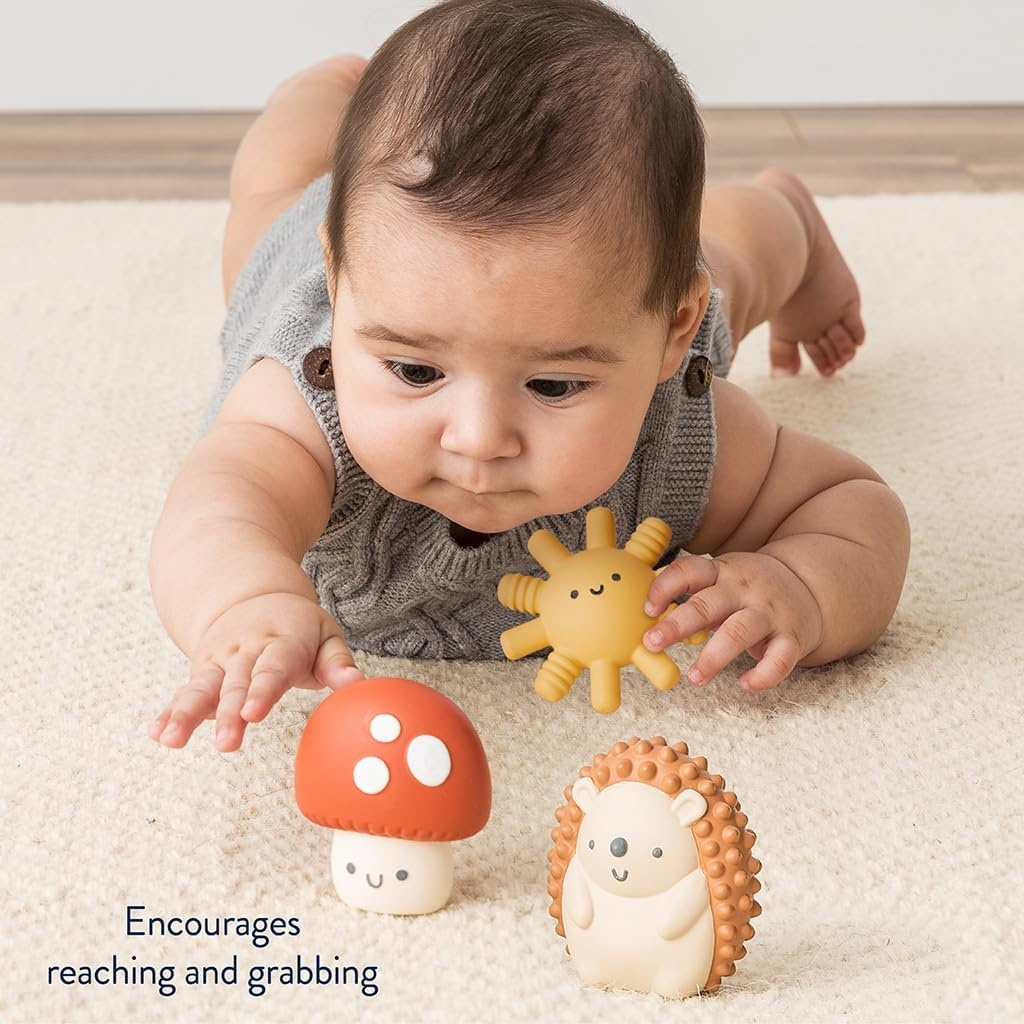 image:imageItzy Ritzy Sensory Blocks Set Baby Building Blocks 10Piece Set Features Soft amp Textured Characters Sensory Toy for Babies amp Toddlers Aged 0 Months and Up
