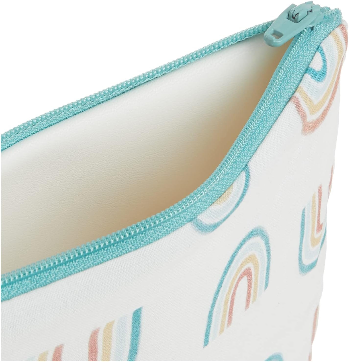 image:imageItzy Ritzy Reusable Snack Bag 7 x 7 BPAFree Pouch is Food Safe Washable and Ideal for Storing Snacks Pacifiers Electronics and Makeup in a Diaper Bags Purse or Travel Bag Over The Rainbow