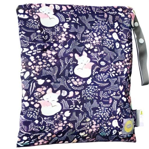 image:imageItzy Ritzy Sealed Wet Bag With Adjustable Handle Washable and Reusable Wet Bag with Water Resistant Lining Ideal for Swimwear Diapers Gym Clothes amp Toiletries Measures 11 x 14 Fox Hollow