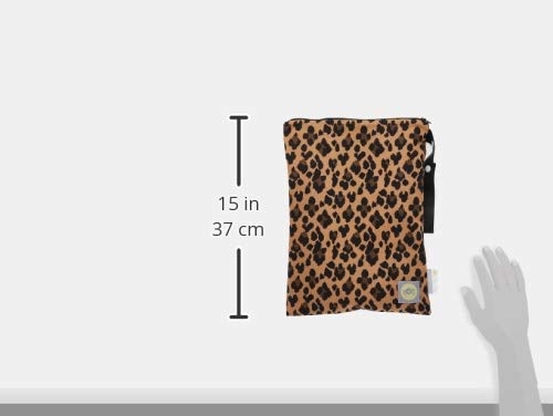image:imageItzy Ritzy Sealed Wet Bag with Handle Wet Bag for Travel Swimsuits Cloth Diapers Gym Clothes amp Toiletries Washable amp Reusable with Water Resistant Lining Measures 11 x 14 Leopard