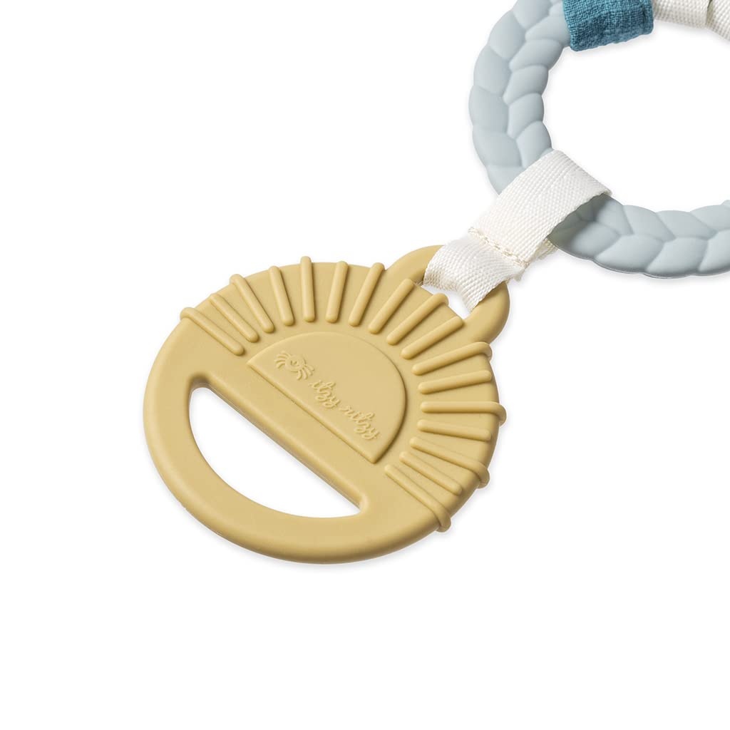 image:imageItzy Ritzy Teething Toy Gift Set Includes Cow Lovey amp BarnThemed Busy Ring Car Seat and Stroller Toy Features Crinkle Sounds Engaging Textures amp Silicone Teething Relief FarmFarm