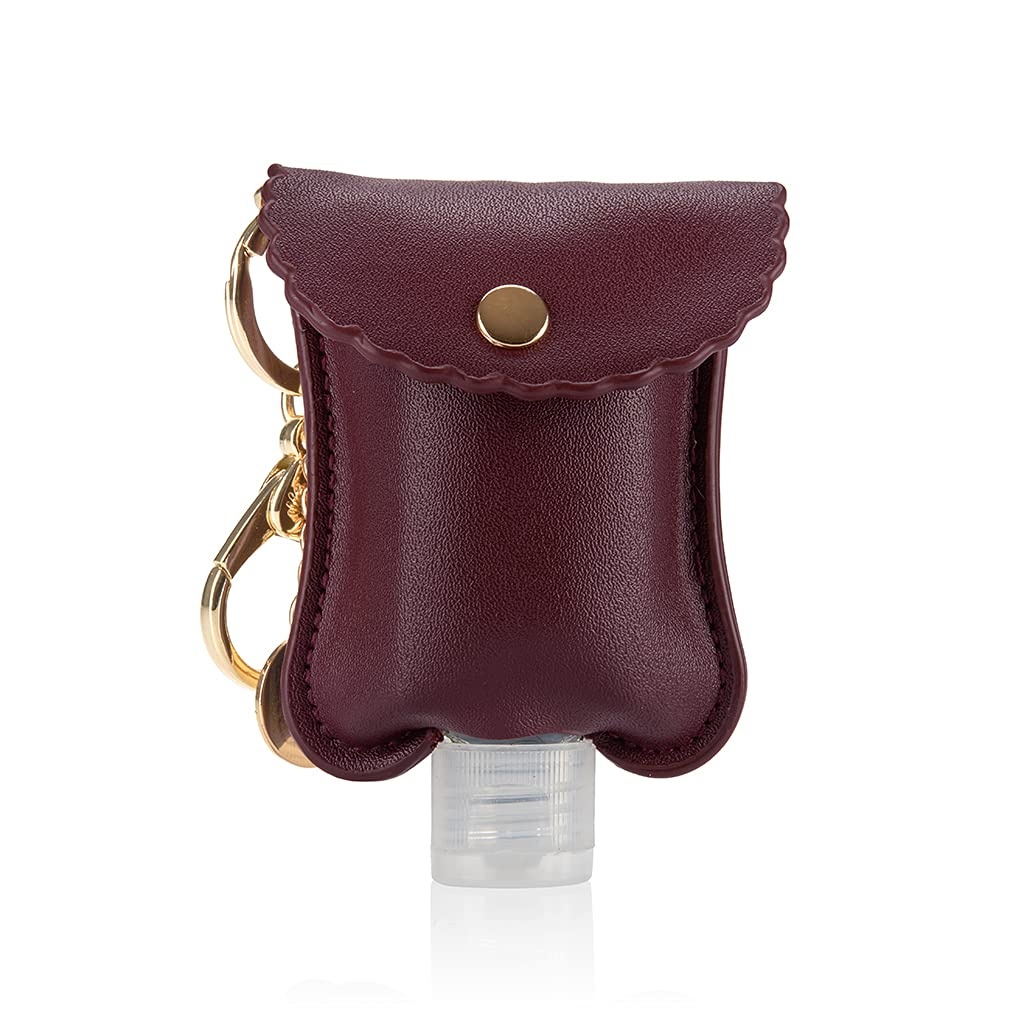 image:imageItzy Ritzy Hand Sanitizer Holder Hand Sanitizer Case Keychain Fits 2Ounce Bottles of Sanitizers Not Included Clips to Diaper Bag Purse or Travel Bag Monarch