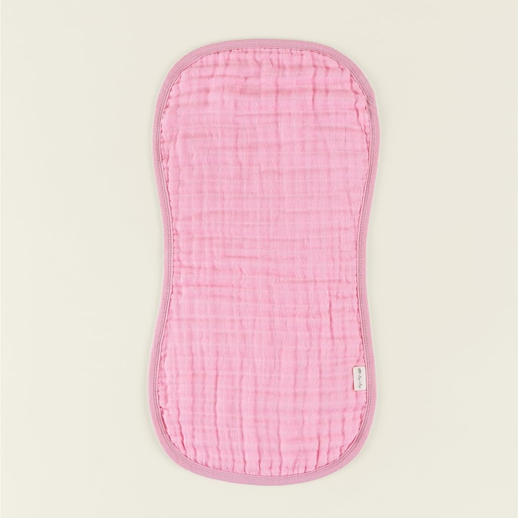 image:imageItzy Ritzy Set of 2 Baby Burp Cloths UltraSoft Absorbent Burping Cloths for Babies Made of 100 Cotton Muslin and Generously Sized with Trendy Coordinating Prints Machine Washable StrawberryStrawberry