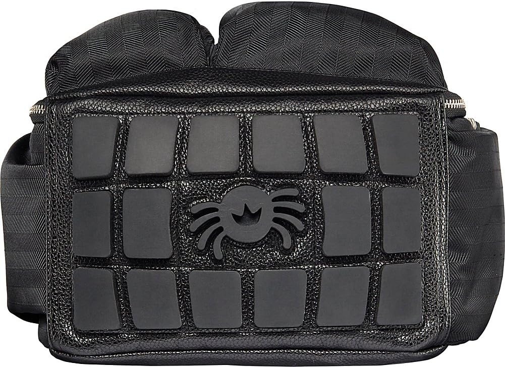 image:imageItzy Ritzy Diaper Bag Backpack Large Capacity Boss Baby Backpack Diaper Bag Featuring 17 Pockets Changing Pad Stroller Clips and Comfortable Backpack Straps Black With Gold HardwareCoffee Cream