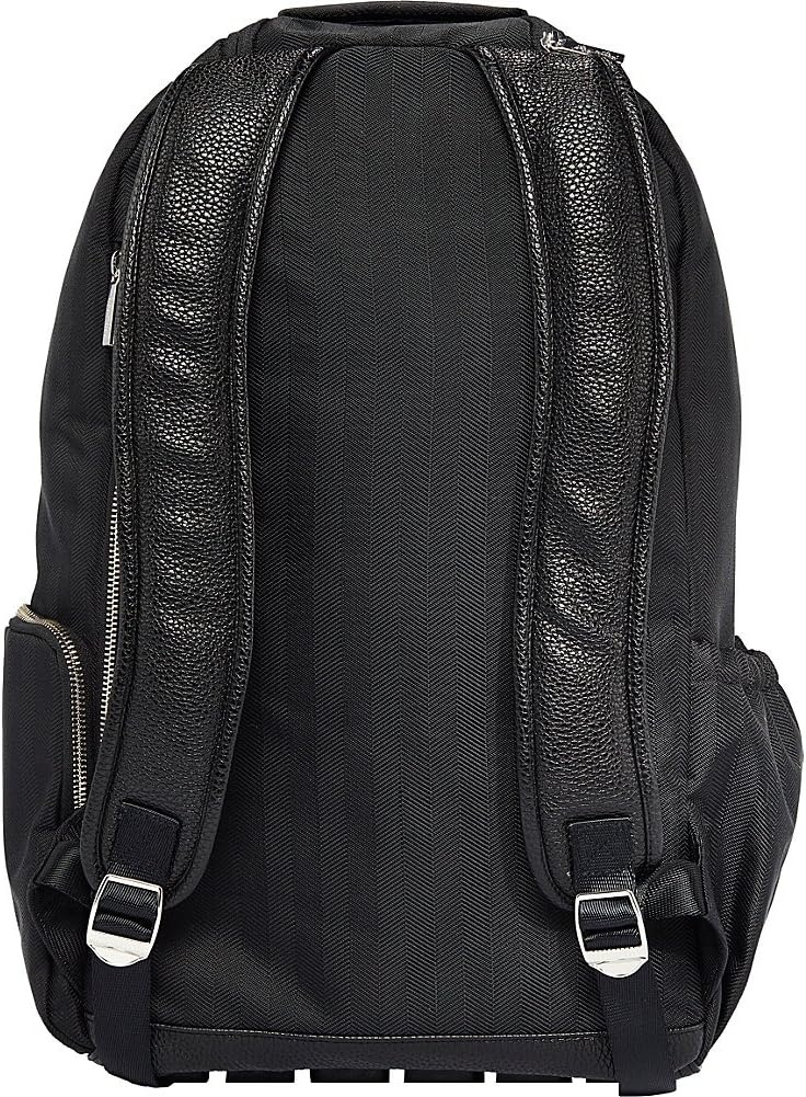 image:imageItzy Ritzy Diaper Bag Backpack Large Capacity Boss Baby Backpack Diaper Bag Featuring 17 Pockets Changing Pad Stroller Clips and Comfortable Backpack Straps Black With Gold HardwareCoffee Cream