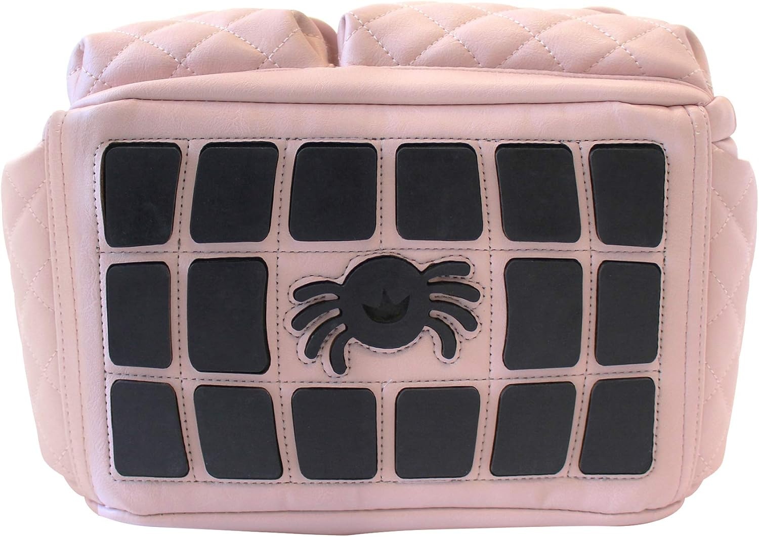 image:imageItzy Ritzy Diaper Bag Backpack Large Capacity Boss Baby Backpack Diaper Bag Featuring 17 Pockets Changing Pad Stroller Clips and Comfortable Backpack Straps Black With Gold HardwareBlush
