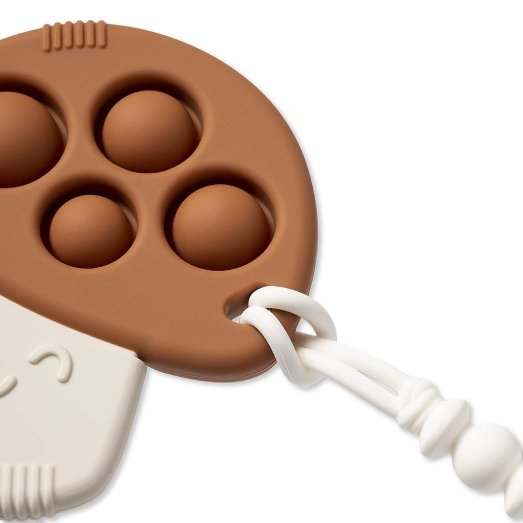image:imageItzy Ritzy Sensory Popper Toy for Babies Itzy Pop Features Raised Textures to Soothe Sore Gums Relieve Stress amp Improve Motor Skills Baby amp Toddler Fidget Toy for 3 Months amp Up MushroomMushroom