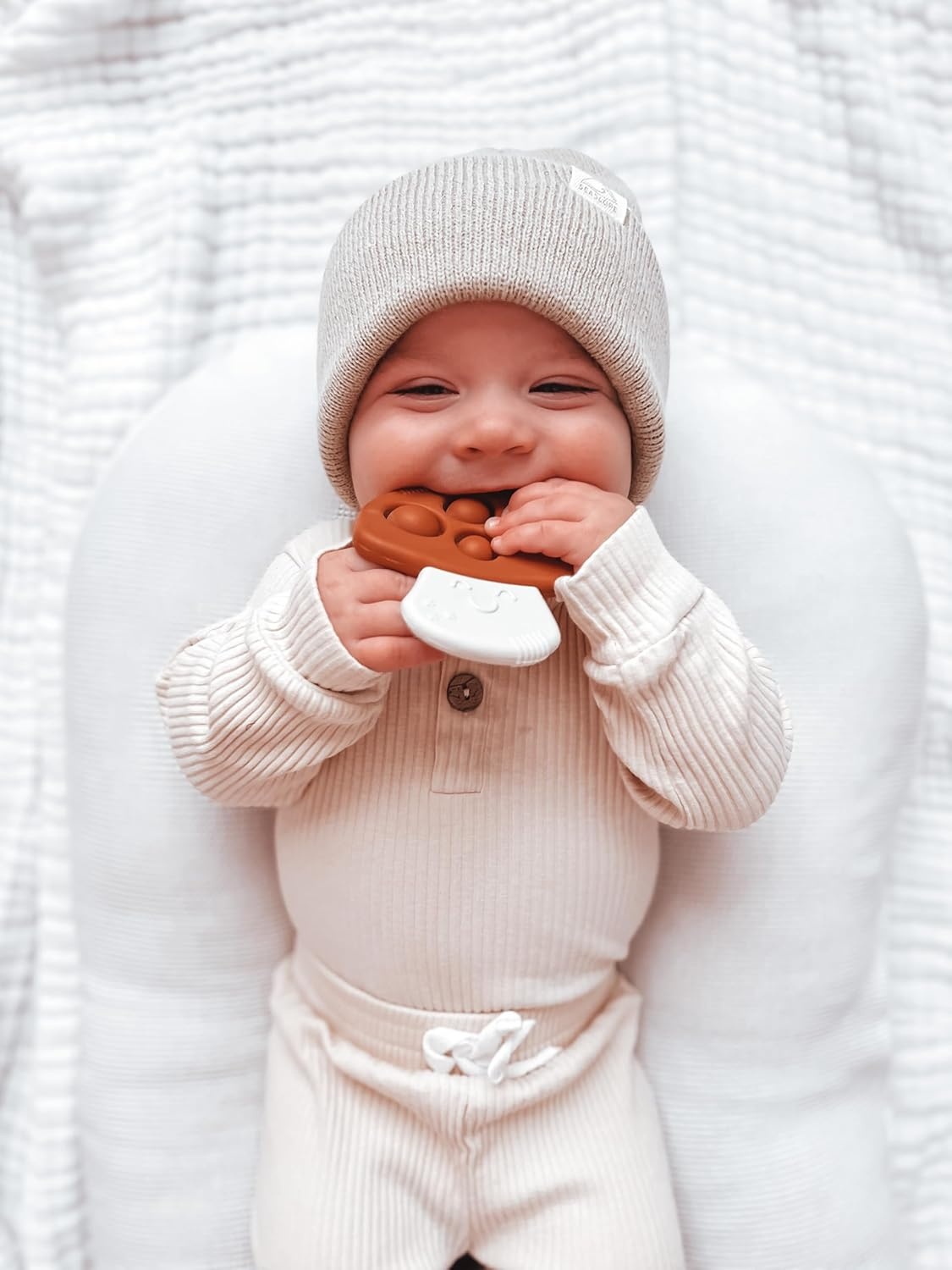 image:imageItzy Ritzy Sensory Popper Toy for Babies Itzy Pop Features Raised Textures to Soothe Sore Gums Relieve Stress amp Improve Motor Skills Baby amp Toddler Fidget Toy for 3 Months amp Up MushroomMushroom