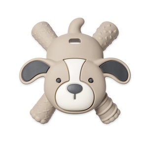 image:imageItzy Ritzy  Ritzy Teether for Molars  Massages Sore Gums amp Reaches Back Molars  Silicone Baby Teething Toy with Multiple Textures amp Flexible Design  Teething Relief for 3 Months amp Up ElephantPuppy
