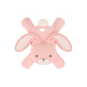 image:imageItzy Ritzy  Ritzy Teether for Molars  Massages Sore Gums amp Reaches Back Molars  Silicone Baby Teething Toy with Multiple Textures amp Flexible Design  Teething Relief for 3 Months amp Up ElephantBunny