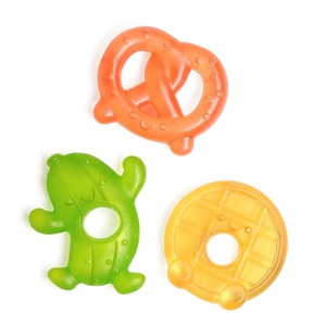 image:imageItzy Ritzy WaterFilled Teethers  Cold Cutie Coolers Textured On Both Sides to Massage Sore Gums amp Emerging Teeth  Can Be Chilled in Refrigerator Set of 3 Green Cactus Water TeethersSilly Foods