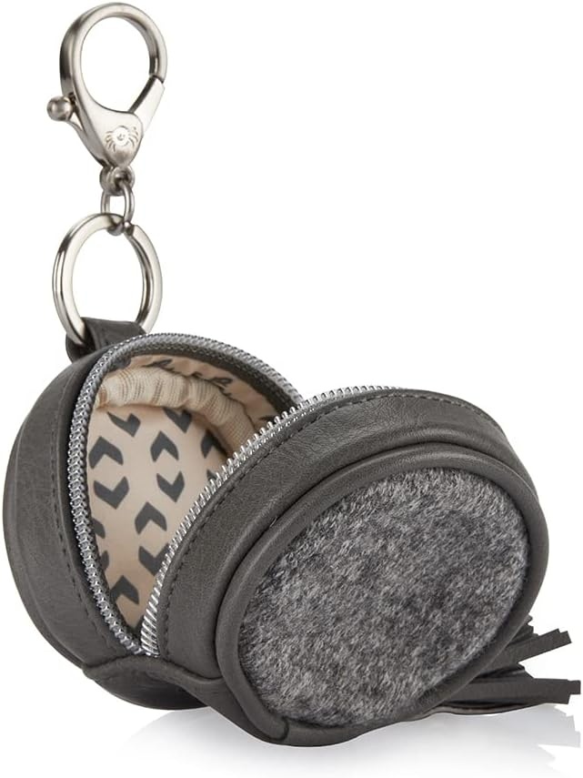 image:imageItzy Ritzy Pacifier Holder Case with Clip Pacifier Case Includes Clasp to Easily Attach to a Diaper Bag or Purse Measures 25 in Diameter and Holds 2 Pacifiers Milk amp HoneyGrayson