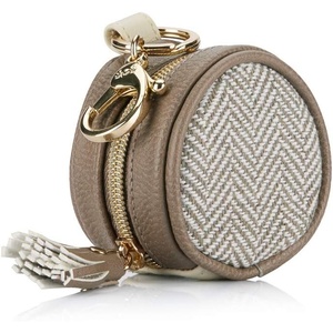 image:imageItzy Ritzy Pacifier Holder Case with Clip  Pacifier Case Includes Clasp to Easily Attach to a Diaper Bag or Purse Measures 25 in Diameter and Holds 2 Pacifiers Milk amp HoneyVanilla Latte