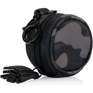image:imageItzy Ritzy Pacifier Holder Case with Clip  Pacifier Case Includes Clasp to Easily Attach to a Diaper Bag or Purse Measures 25 in Diameter and Holds 2 Pacifiers Milk amp HoneyCamo